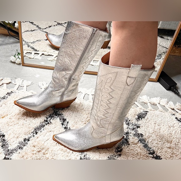 howdy Shoes - Howdy Metallic boots